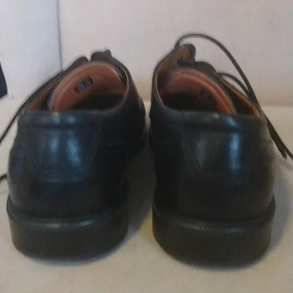 ECCO Men’s Black Dress Oxford Shoes EU 45 US 11.5 - Picture 5 of 8